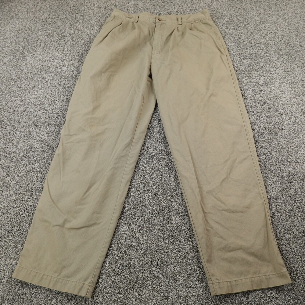 Northwest Territory Pants Mens 36X32 Beige Tan Chino Trouser Hike Hunt Outdoor